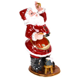 Craycombe Trinkets Santa Painting Baubles Trinket Box