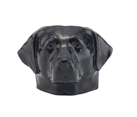 Face Black Labrador Egg Cup By Quail Ceramics