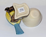 Quail Ceramics: Egg Cup With Blue Tit