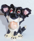 Little Paws Border Collie Trinket Box
