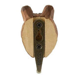 Wildlife Garden Hand Carved Brown Bear Hook