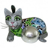 Cat With Silverball From Tom's Drag Company