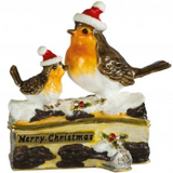 Robin And Chick Trinket Box By Craycombe