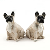 Quail Ceramics Fawn French Bulldog Salt And Pepper Pots
