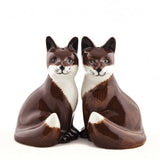Quail Ceramics Fox Salt & Pepper Pots