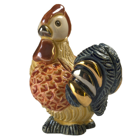 Mini Rooster Figurine From De Rosa