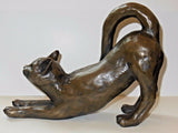 ORIELE BRONZE - CAT STRETCHING