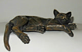 Shelf Cat Figure From Oriele Bronze