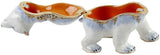 Treasured Trinkets Polar Bear Walking Trinket Box