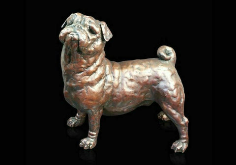 Bronze Pug 50 Piece Ltd Edition From The Richard Cooper Studio