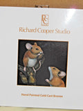 Mouse On Heart Shaped Lock From The Richard Cooper Studio