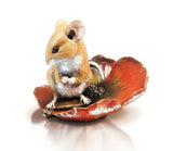 Mouse On Poppy From The Richard Cooper Studio