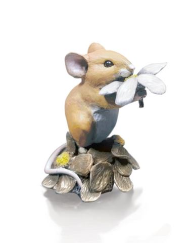 Richard Cooper Studio Mouse With Daisy