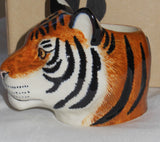 Quail Ceramic: Face Egg Cup: Tiger