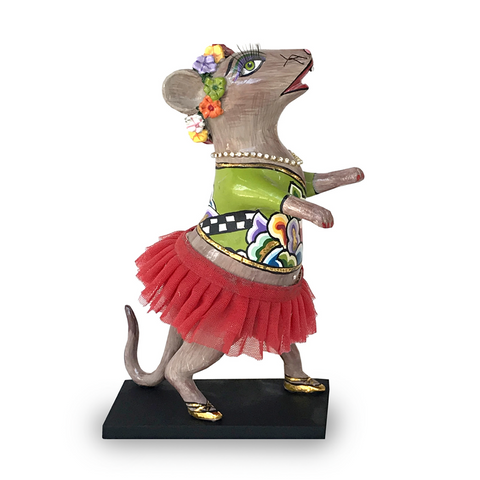 Lissy The Dancing Mouse In Red Tutu From Tom's Drag Company