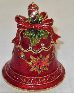 Craycombe Christmas Bell Trinket Box