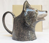 Quail Ceramics Jug Wolf