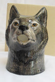Quail Ceramics Jug Wolf