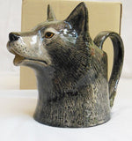 Quail Ceramics Jug Wolf