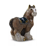 De Rosa Horse Figurine Clydesdale