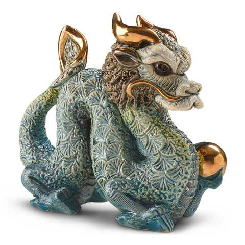 De Rosa Rinconada Blue Chinese Dragon  Figurine Ltd Edition