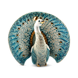 De Rosa White Peacock Figurine