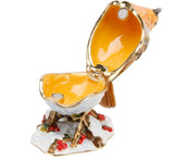 Festive Robin Trinket Box By Juliana