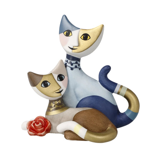 Fioritura d'amore The Rosina Wachtmeister Cat Figurine