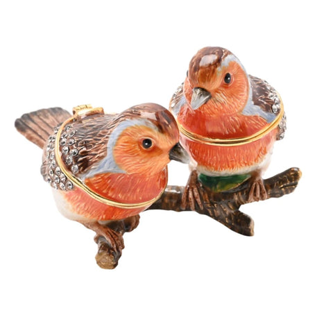 Robin Pair Trinket Box By Juliana