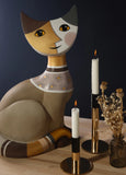Rosina Wachtmeister Cat Stella A Very Large Cat Figurine