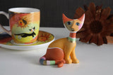 Rosina Wachtmeister Cat Figurine Pablo such a smart boy