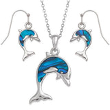Dolphin Necklace And Earrings By Tide Fashion Jewellery