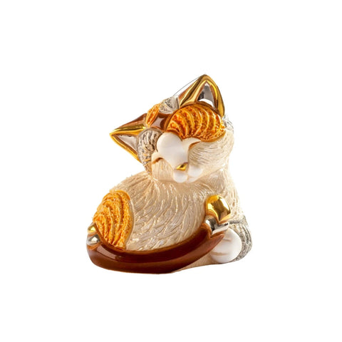 Ginger Tabby Kitten Sleeping by De Rosa DR264A