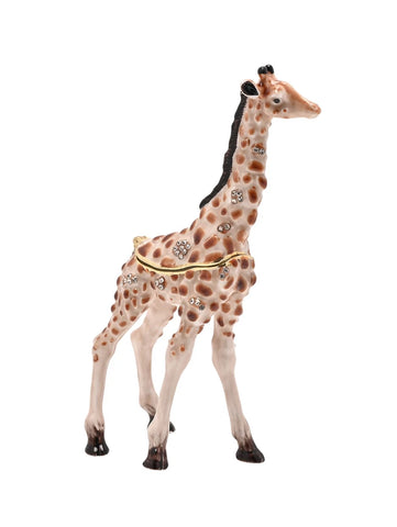 Giraffe Standing Trinket Box From Juliana Treasured Trinkets