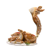 Roe Deer With Fawn Trinket Box From Juliana Treasured Trinkets