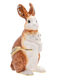 Rabbit Sitting Trinket Box From Juliana Treasured Trinkets
