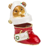 Mouse In Boot Trinket Box By Craycombe