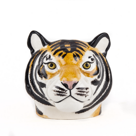 Quail Ceramic: Face Egg Cup: Tiger