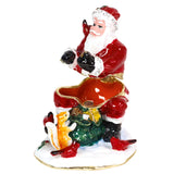 Santa With Squirrel Trinket Box By Craycombe