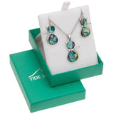Stylised Cat Necklace And Earrings By Tide Fashion Jewellery