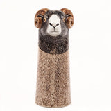 Swaledale Sheep Flower Vase By Quail Ceramics