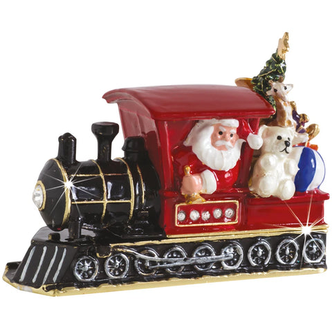 Santa's Train Trinket Box By Craycombe