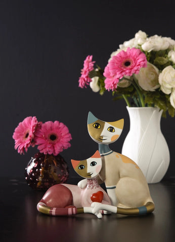 Vivien E Peppie Cats Figurine From Rosina Wachtmeister