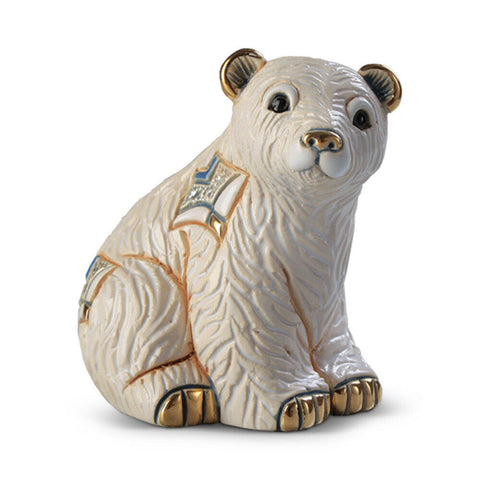 De Rosa Rinconada Baby Polar Bear Figurine