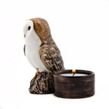 Quail Ceramics: T- Lite Holder: Barn Owl