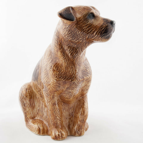 Quail Ceramics: Money Box: Border Terrier