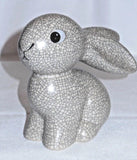 Goebel Bunny Delux Silver Grey Cute Bunny - so beautiful