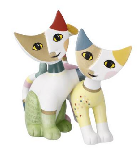 Rosina Wachtmeister Cats Amici per la pella - this pair are inseparable