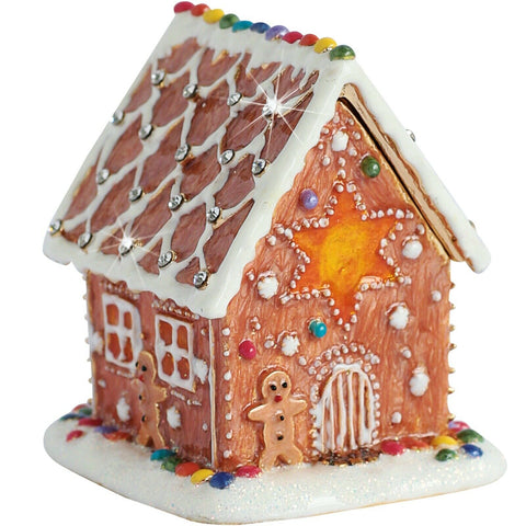 Arora Design Craycombe Trinkets Trinket Box Gingerbread House