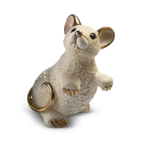 DE ROSA WHITE RAT Figurine